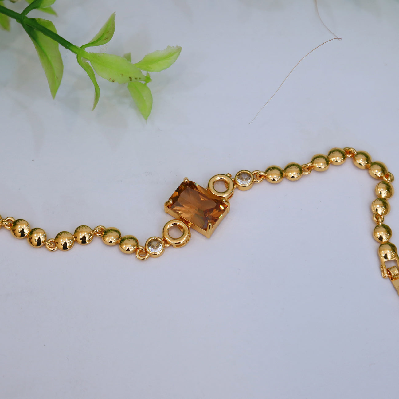 High-end Gold Titanium Steel Non-Fade Bracelet Female Bracelet Light Luxury Niche Bracelet