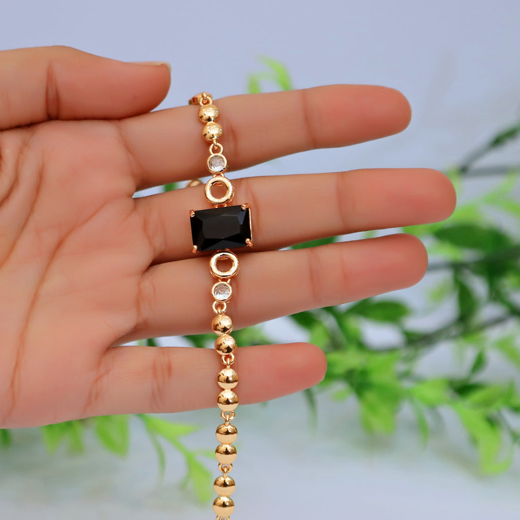 High-end Gold Titanium Steel Non-Fade Bracelet Female Bracelet Light Luxury Niche Bracelet