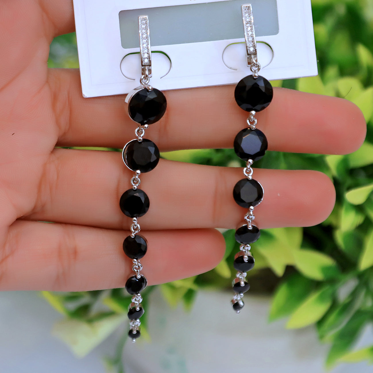 Elegance Simple Metal Women Long Ear Line Tassel Dangle Earrings Fashion Jewellery Gifts Accessories