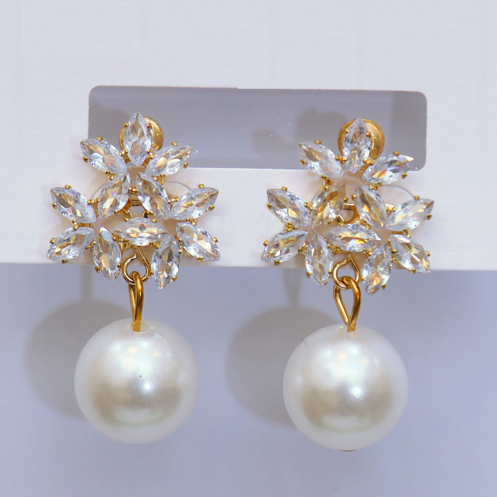Pearl Earrings Girls & Women's Exquisite Earrings for Girls Gift Party