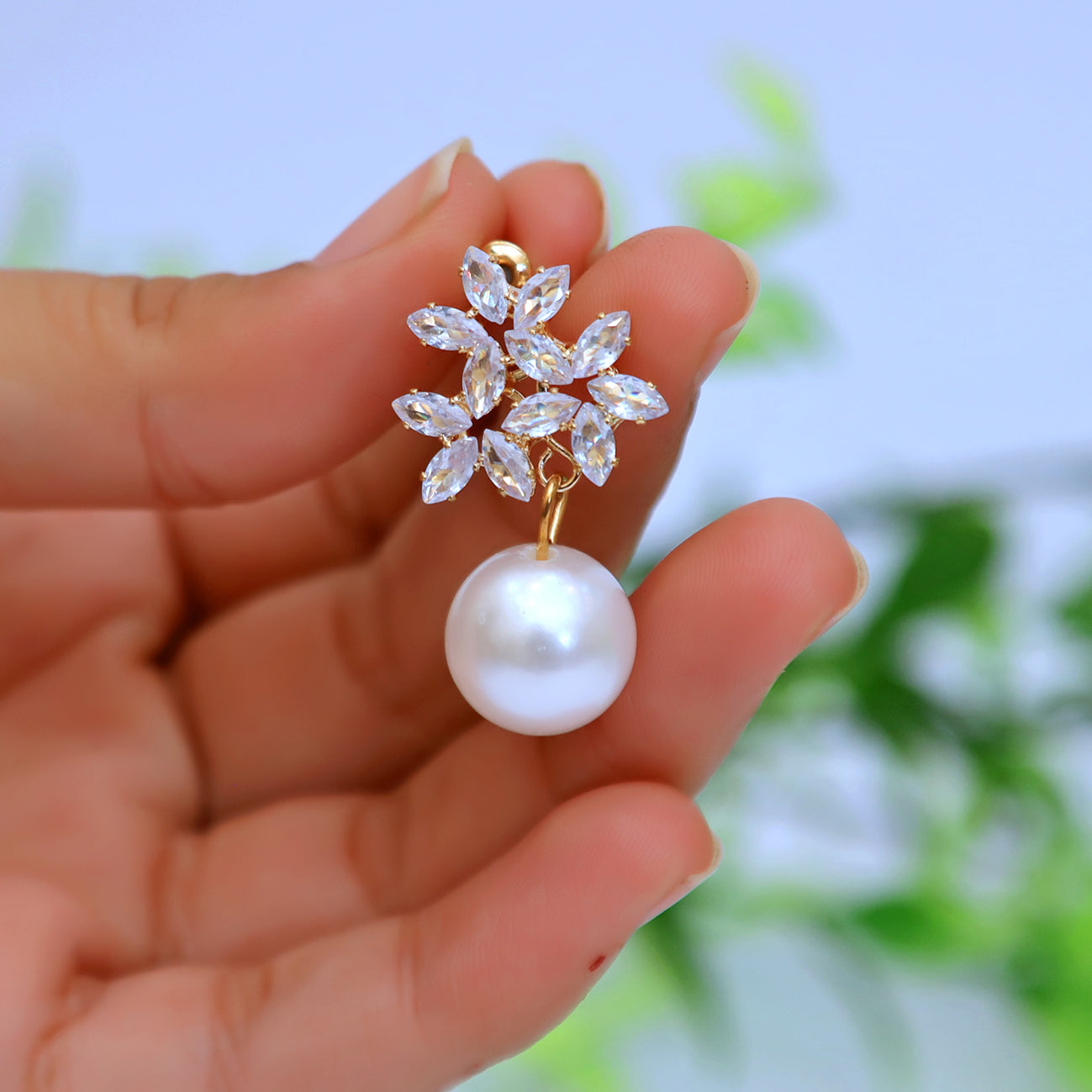 Pearl Earrings Girls & Women's Exquisite Earrings for Girls Gift Party