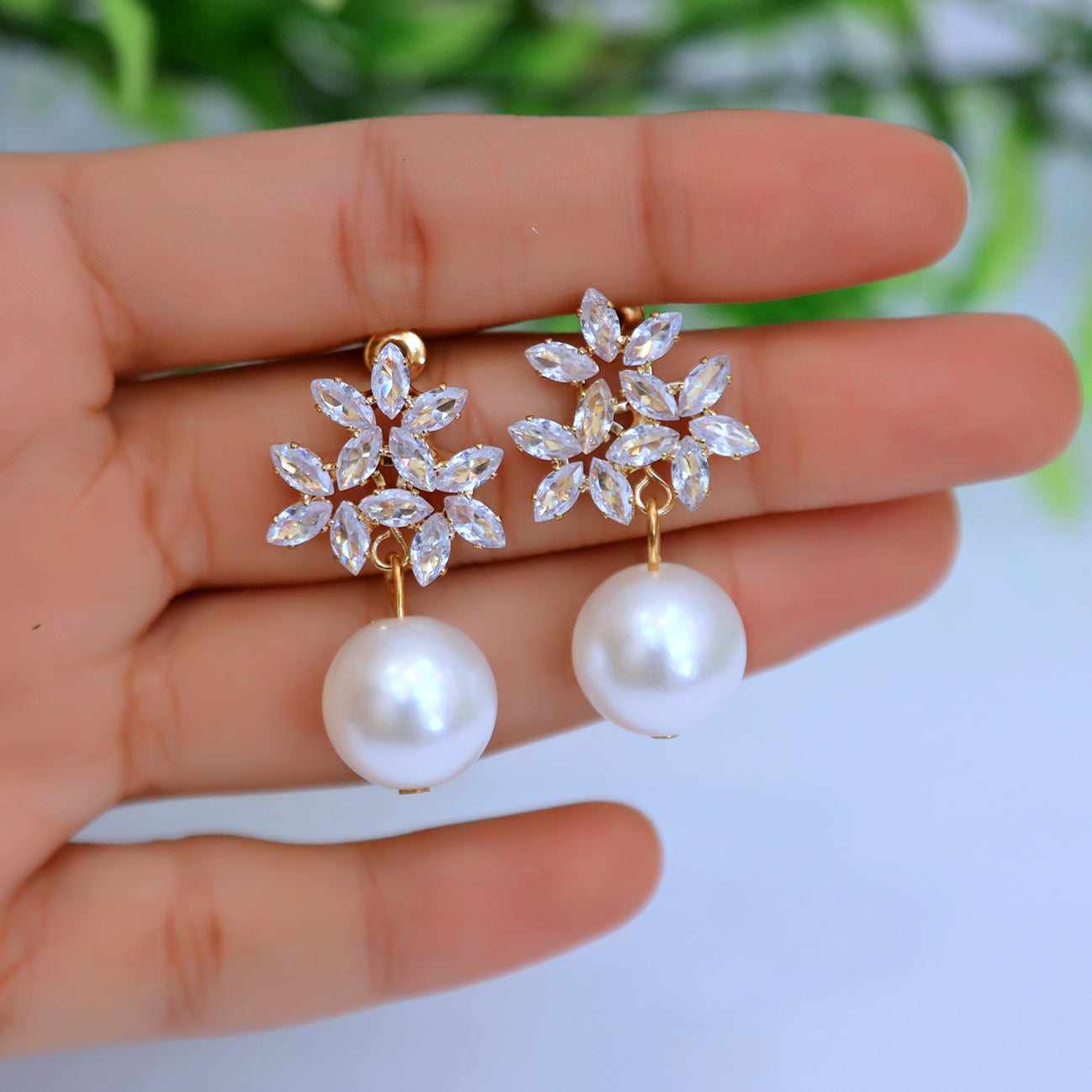 Pearl Earrings Girls & Women's Exquisite Earrings for Girls Gift Party