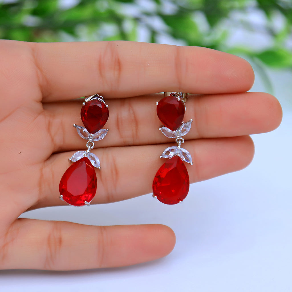 Fashion Delicate Crystal Women’s Drop Earrings Girls Accessories for Special Day Korean Style Female Earring Sc1