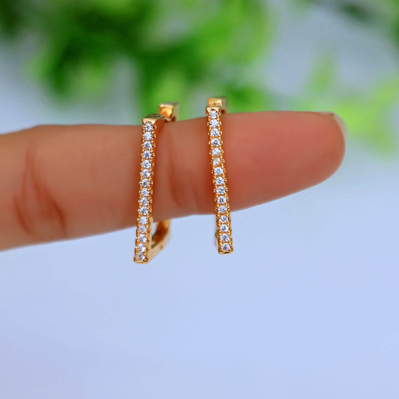 Fashion Delicate Crystal Women’s Drop Earrings Girls Accessories for Special Day Korean Style Female Earring sc2